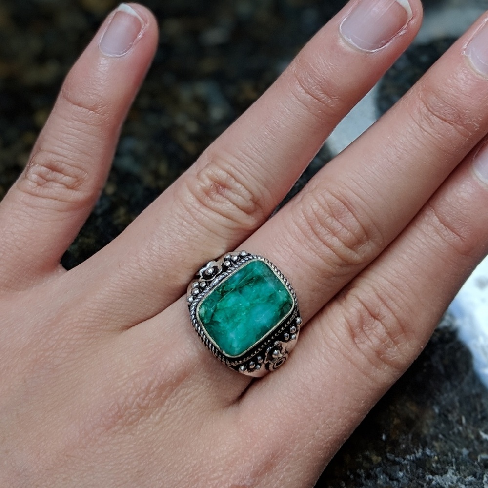Sterling silver ring - Picture 4 of 4